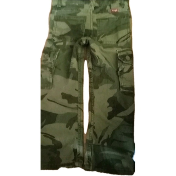 Wrangler Camo Cargo Pants‎ Boys 4 Regular Slim Fit Flex Durable Outdoor - Picture 5 of 7
